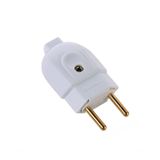 Kit 4 Plugue Macho 2p 20 A 250 V Tramontina Branco