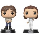 Funko Pop! Star Wars: Star Wars - Han e Leia 2-Pack