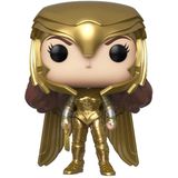 Funko Pop! Filmes: Mulher Maravilha 1984 - Mulher Maravilha Gold Power (Metálico), Multicolor, (Modelo: 46658)