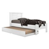 Cama Solteiro Pérola C- Auxiliar Branco - Conquista