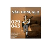 Encordoamento p/ Violão Nylon Preto 0.029 - 0.043 São Gonçalo
