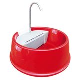 Fonte Bebedouro Gatos Cães Automático Joy Furacão Pet Bivolt - Vermelha