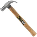 Martelo Unha De 27mm Aço Com Cabo De Madeira Tradestar