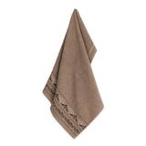 Toalha De Rosto Lisboa 48cm X 70cm Taupe/marrom