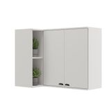 Aéreo De Cozinha Canto 2 Portas Lótus Carraro Branco