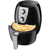 Fritadeira Air Fryer Mondial 3,2l 1200w Preto/inox 220v