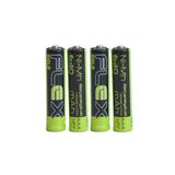 Pilha Recarregável 630mah Aaa Com 4 Unidades