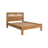 Cama De Casal Queen Size Amsterdã Camas Fenix Cor:cinamomo-off White