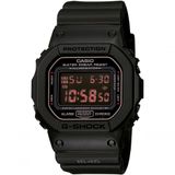 Relógio Casio G-shock Dw-5600ms-1dr Preto Masculino