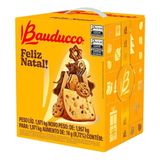 Cesta De Natal Bauducco 14 Itens Pequena Com Nf