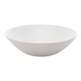 Bowl De Vidro Temperado Harena Branco 27cm