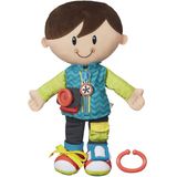 Playskool Dressy Kids Boy Atividade Pelúcia Boneca Recheada Brinquedo para Crianças e Pré-Escolares 2 Anos e Para Cima