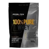 Suplemento Alimentar 100% Pure Whey Refil 900g Probiótica Sabor Cookies E Cream