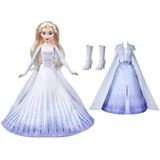 Disney's Frozen 2 Elsa's Transformation Fashion Doll com 2 looks e 2 estilos de cabelo, brinquedo inspirado em Frozen 2 da Disney