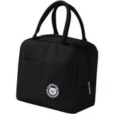 Bolsa Térmica Portátil Com Isolamento Térmico Marmita Viagem Cor:preto