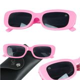 Oculos Sol Rosa Infantil Retro Proteção Uv + Case Menina Qualidade Premium Presente