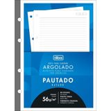 Refil Tiliflex Para Caderno Argolado Universitário Pauta Cinza 80 Folhas 56g/m Tilibra