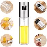 Spray Dosador Azeite E Vinagre Vidro Prata