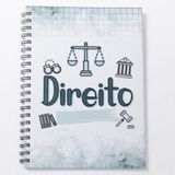 Caderno Universitário 100fls Direito Profissões