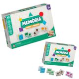 Brinquedo Educativo Jogo Da Memória - Cores E Formas