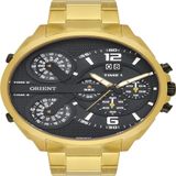 Relógio Masculino Orient Dourado Cronógrafo Mgsst005 P2kx