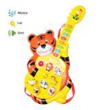 Guitarra Musical Infantil Minha Guitarrinha Tigre Dm Toys