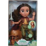 Raya da Disney e a última boneca dragão articulada grande boneca Raya