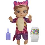 Baby Alive Rainbow Wildcats Tigre, acessórios, bebidas, molhados