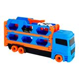 Caminhao Cegonha Com Carrinhos Transport Dm Toys