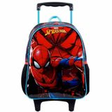 Mochila De Rodinhas Infantil 16 Marvel Homem Aranha X2 Xeryus