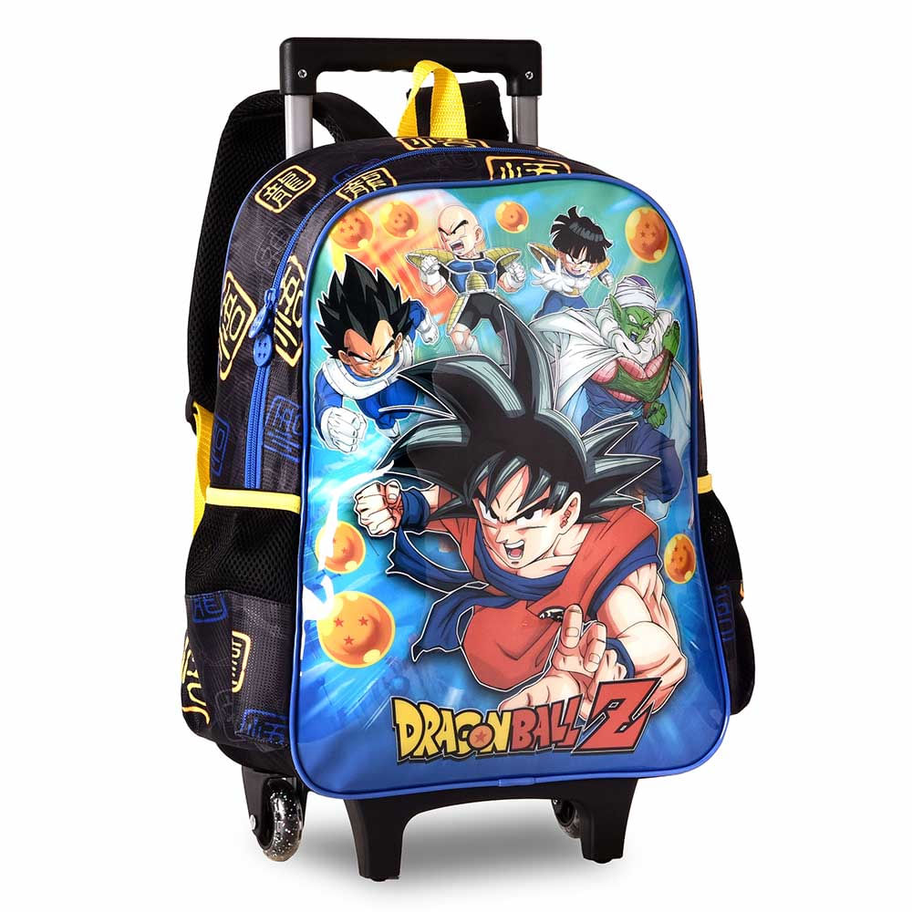 Mochila De Rodinhas Infantil Dragon Ball Z Clio Style