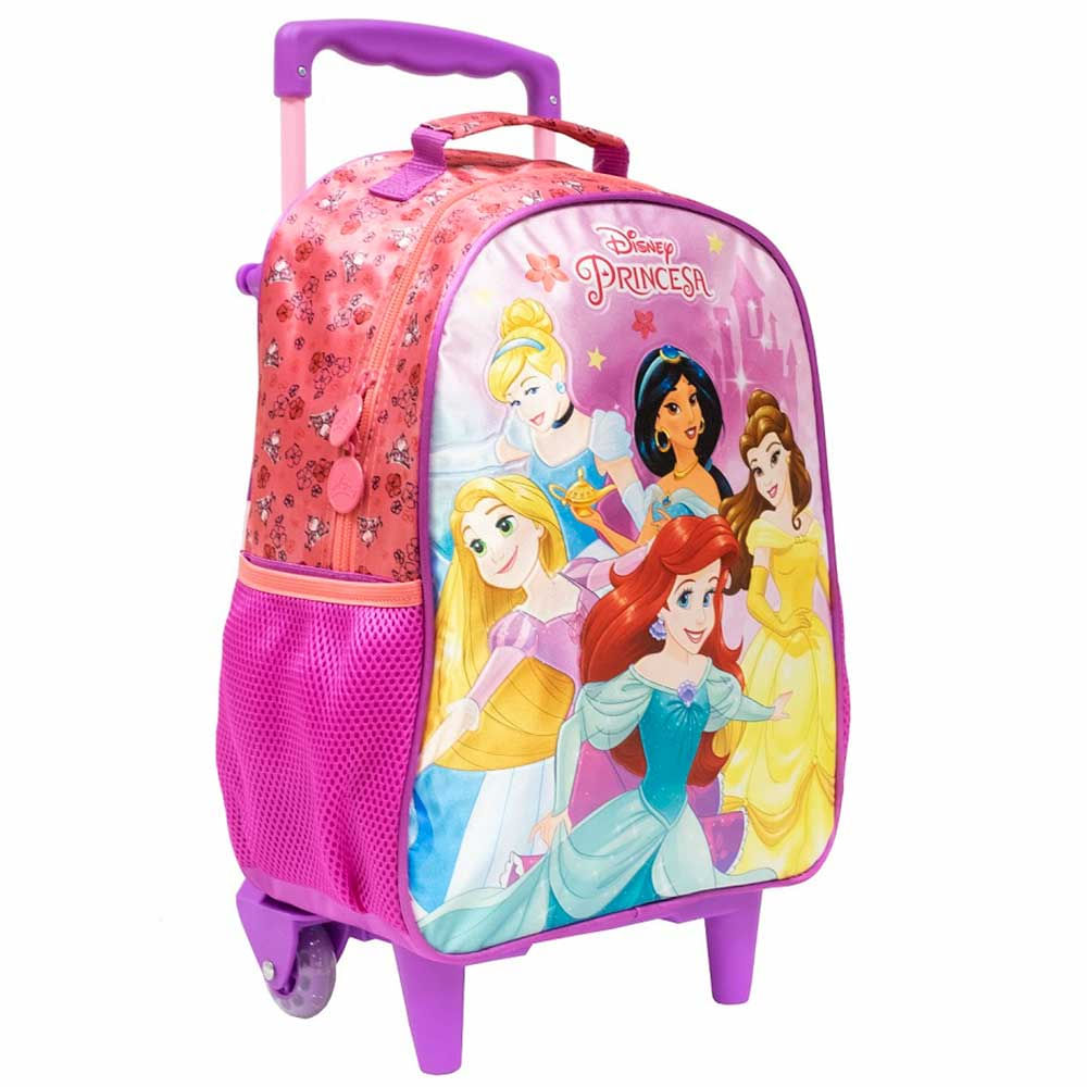 Mochila De Rodinhas Infantil Disney Princesas Xeryus