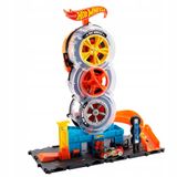 Conjunto E Pista Hot Wheels City Super Loja De Pneus Mattel