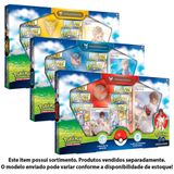 Box De Cartas Pokemon Go Equipe Sortida Broche 38 Cartas Copag
