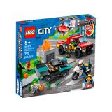 Lego City Resgate E Perseguicao 295 Pecas Lego