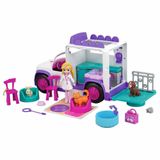 Conjunto Veiculo E Boneca Polly Pocket Hospital Movel Dos Bichinhos Mattel