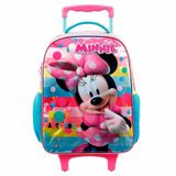 Mochila De Rodinhas Infantil Disney Minnie Mouse S Xeryus