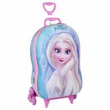 Mochila 3d De Rodinhas Infantil Disney Frozen Elsa Maxtoy