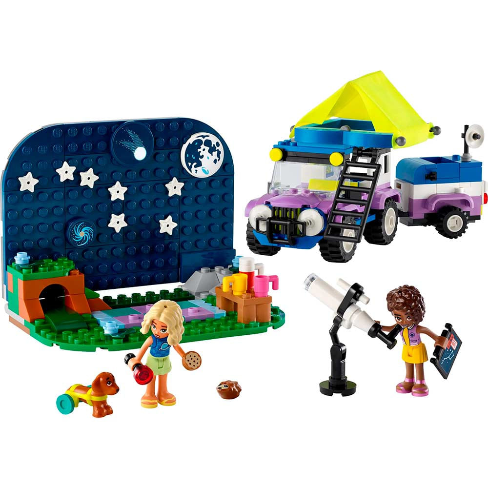 Blocos De Montar Veiculo De Acampamento De Observacao Estelar 364 Pecas Lego Friends