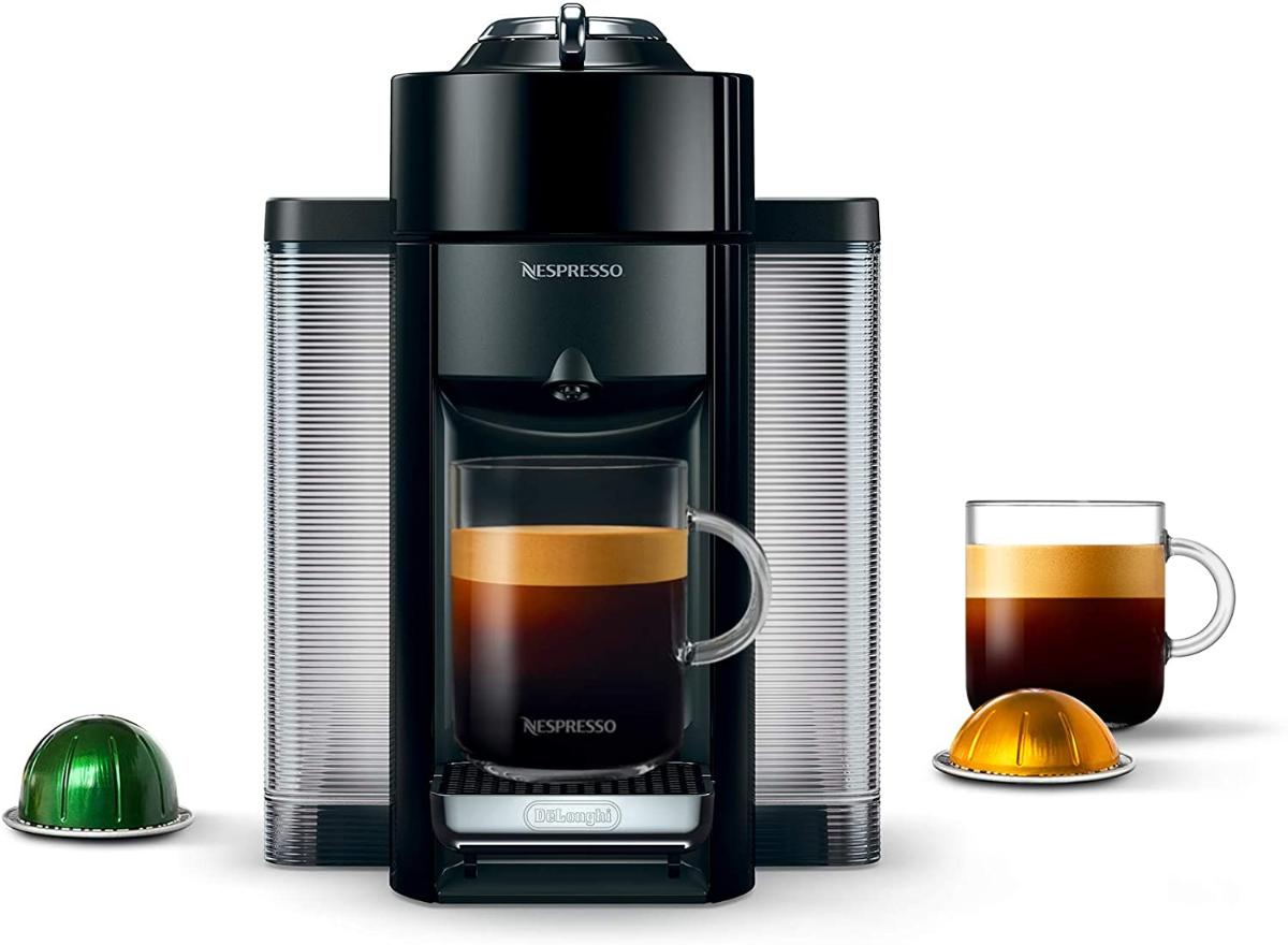 Nespresso Vertuo Evoluo by DeLonghi Máquina de Café Expresso de 15L 19 Bar Preta