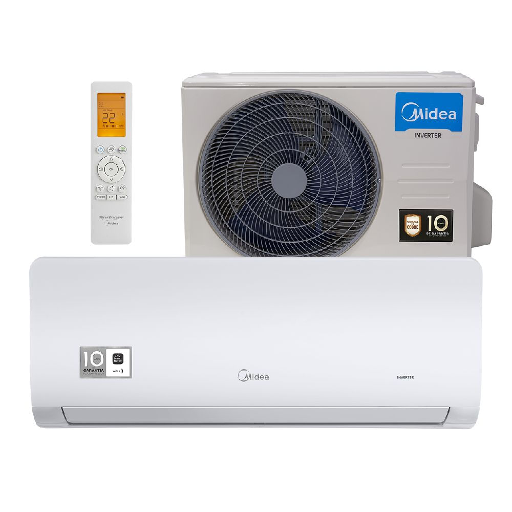 Ar Condicionado Split Inverter Springer Midea Xtreme Save Connect 18000 Btus Frio 220v 38agvci18m5