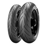 Kit Com 02 Pneus Pirelli Ninja 400 110/70r17 + 150/60r17 Diablo Rosso 3