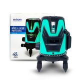 Nível Laser 40m 2 Linhas Recarregável Exbom Ângulo 360