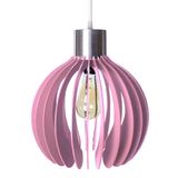 Luminária Teto Lustre Pendente Balcão Cozinha Sala Paquistão Cor:rosa