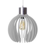 Luminária Teto Lustre Pendente Balcão Cozinha Sala Paquistão Cor:branco