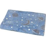 Manta Solteiro Brilha No Escuro New 150x220cm Space