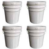 Balde Para Produto De Limpeza De 5l 4 Pçs