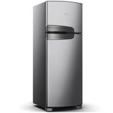 Geladeira Consul Frost Free Duplex 340 litros com Prateleiras Altura Flex Cor inox CRM39AK 127v