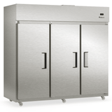 Refrigerador Comercial Grcr-3p Gelopar - Aço Revestido Com Película Tipo Inox 3 Portas 2181l Temperatura 0° A +7°c 220v Gelopar