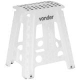 Banqueta plástica dobrável altura 450 mm - Vonder